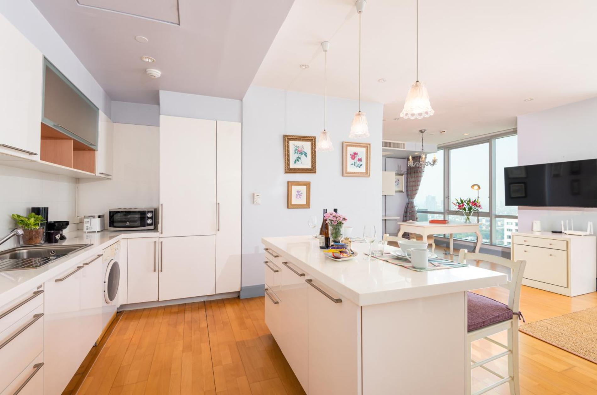 Sky Villas Apartments بانكوك الغرفة الصورة