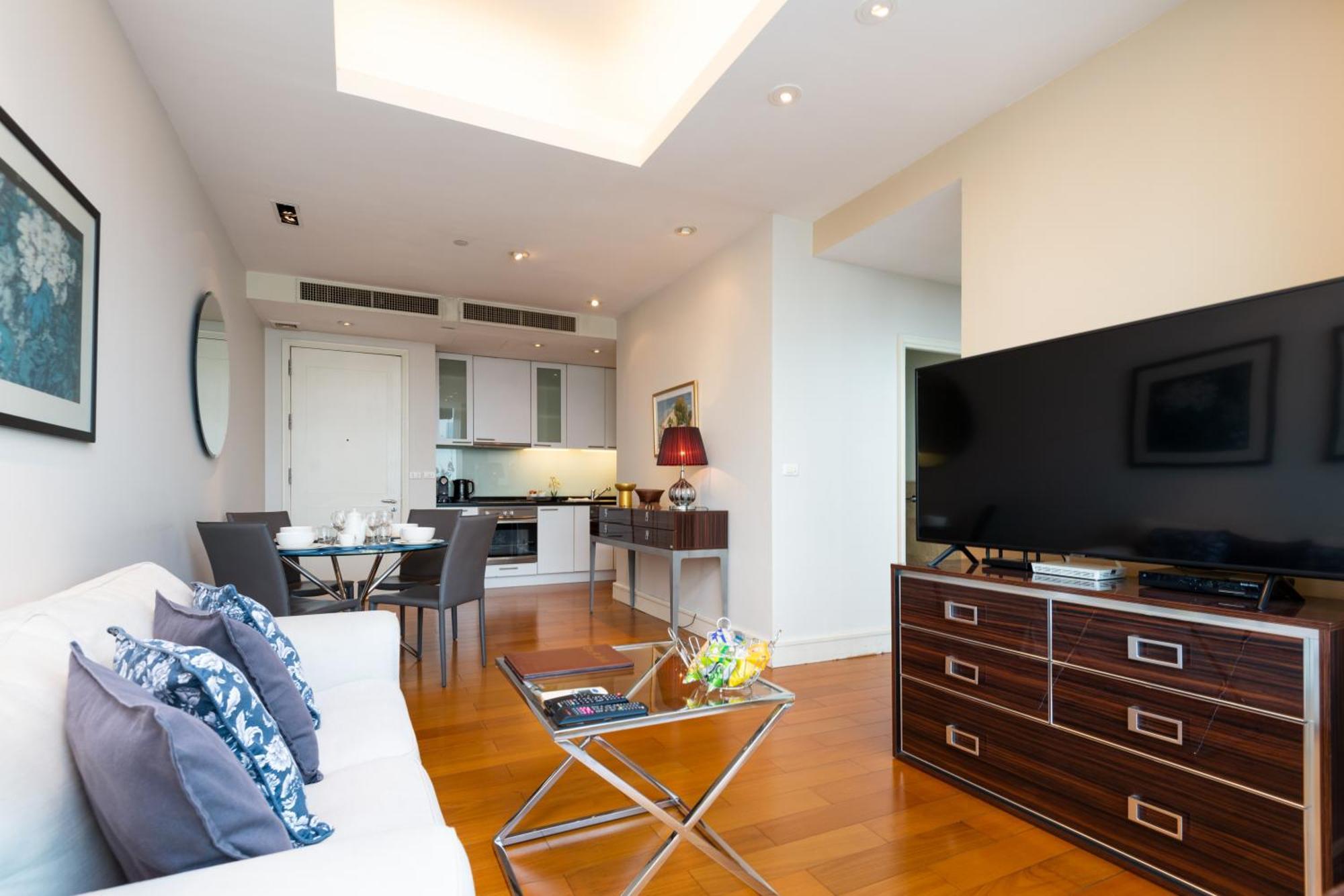 Sky Villas Apartments بانكوك الغرفة الصورة