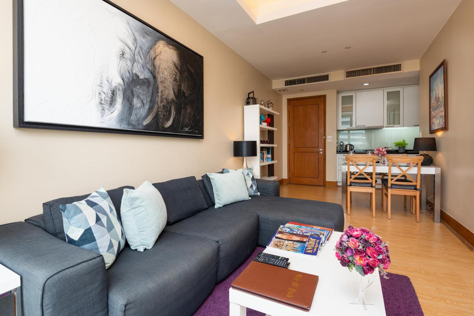 Sky Villas Apartments بانكوك الغرفة الصورة